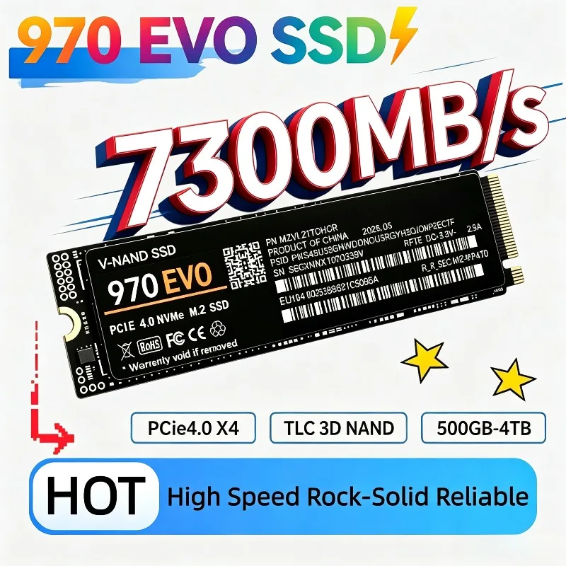 M.2 Nvme 4Tb Pcie 4.0 Ssd - 970 EVO SSD NVMe M.2 2280