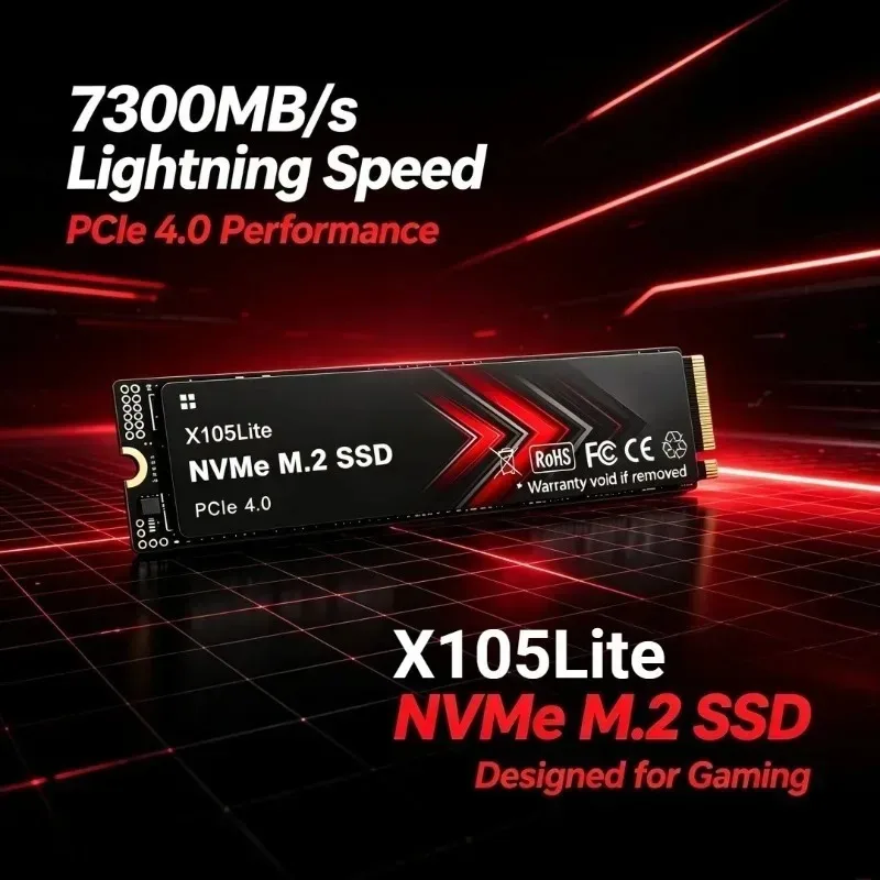 NEW X105Lite 500GB-4TB PCIe 4. - огляд і ціна M.2 Nvme 4Tb Pcie 4.0 Ssd