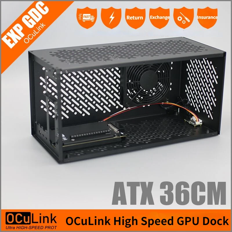 Aluminum Case OCuP4v2 OCuLink  - огляд і ціна External Gpu Dock Pcie 4.0 Oculink