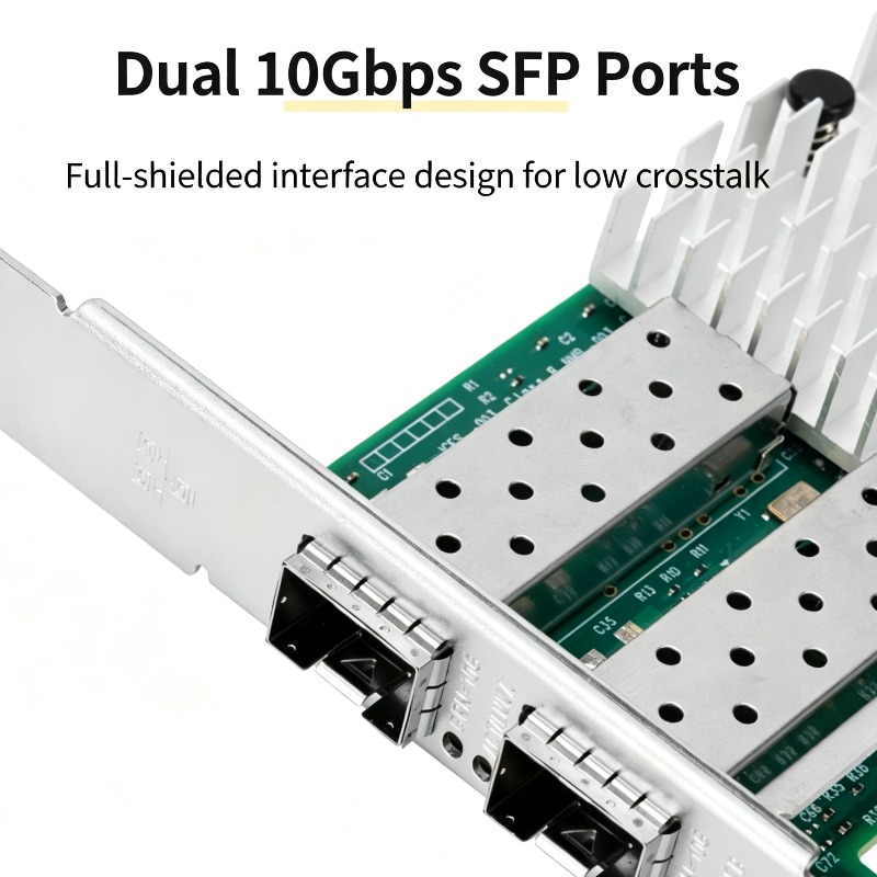 X520-DA2 82599EN 10G SFP+ Dual - огляд і ціна 10Gb Sfp+ Pcie Network Card Dual Port