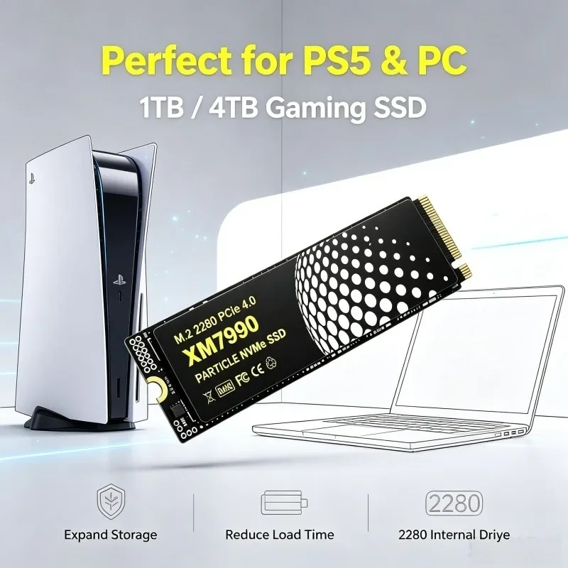XM7990 M.2 NVMe SSD 500GB-4TB  - огляд і ціна M.2 Nvme 4Tb Pcie 4.0 Ssd