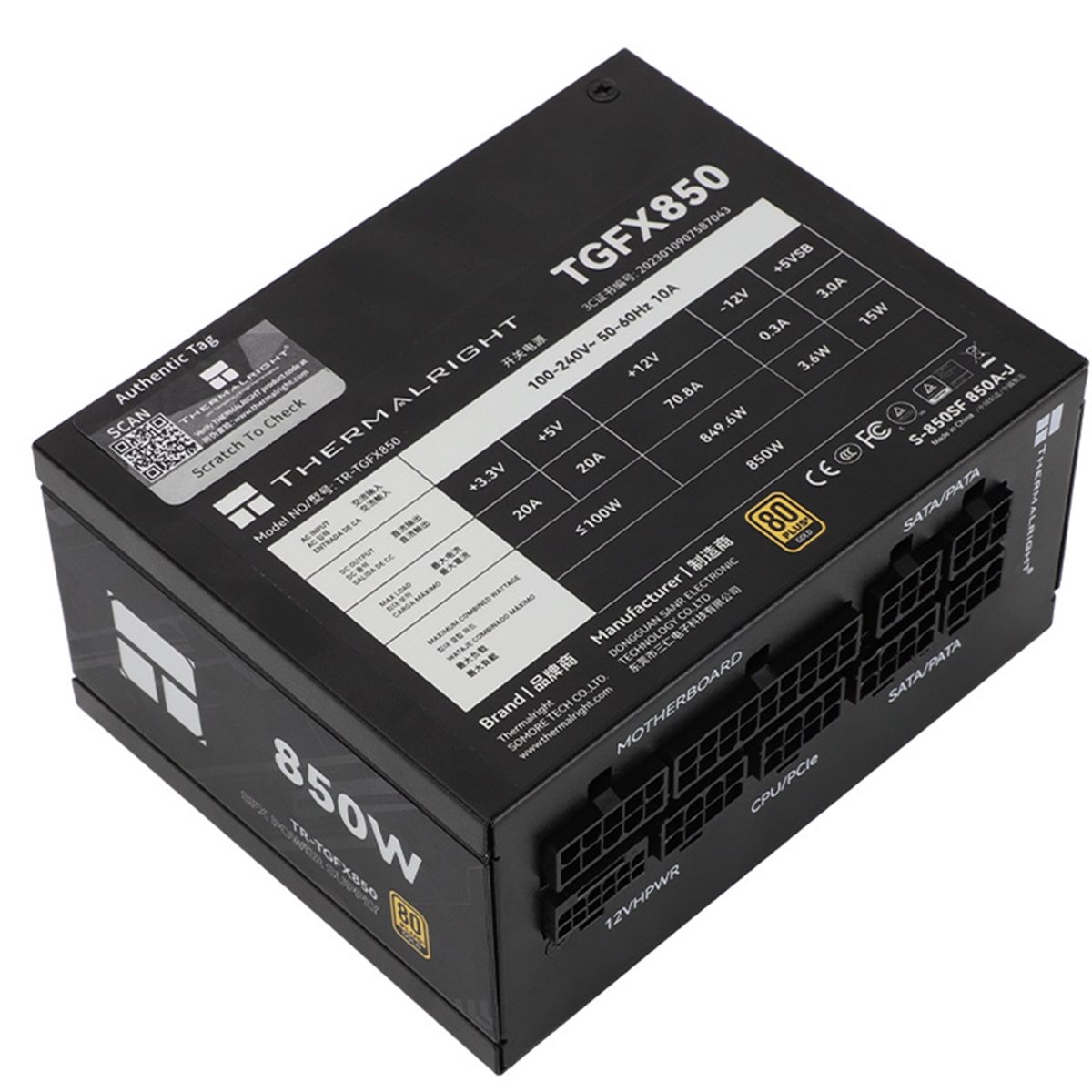 [AC18 Digital]/ TR-TGFX850 Com - огляд і ціна Sfx Power Supply 850W Gold
